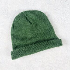 Olive Green Winter Beanie